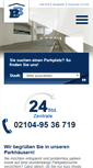 Mobile Screenshot of bb-parkhaus.de